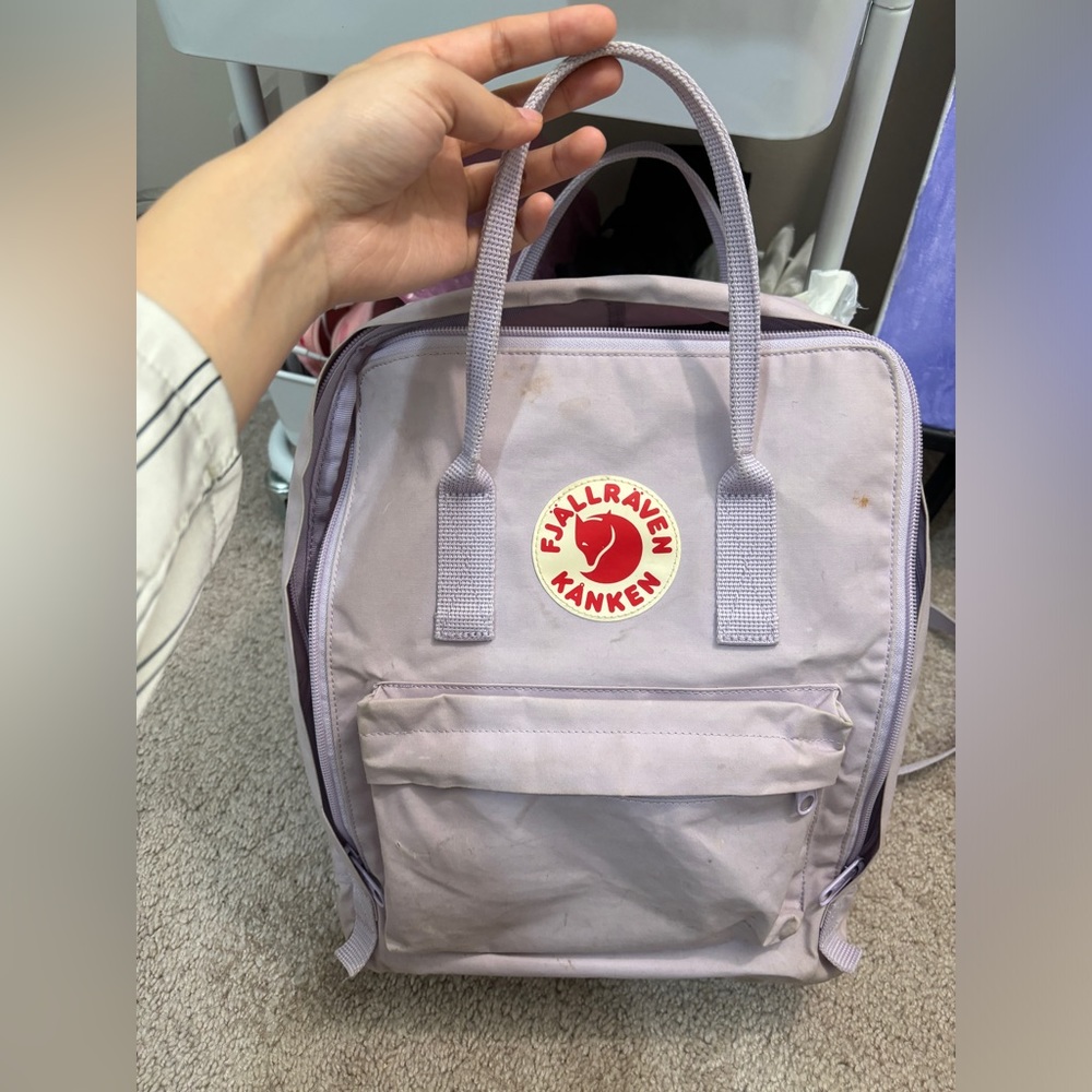 fjällräven backpack 3‘’ Lavender